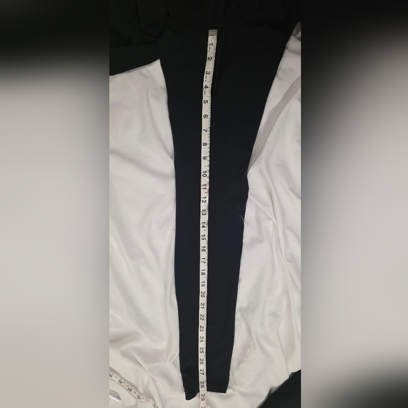 Nike Sportswear Just Do It Leggings Womens Medium Black Gold Floral Swoosh BV310 - Picture 11 of 11